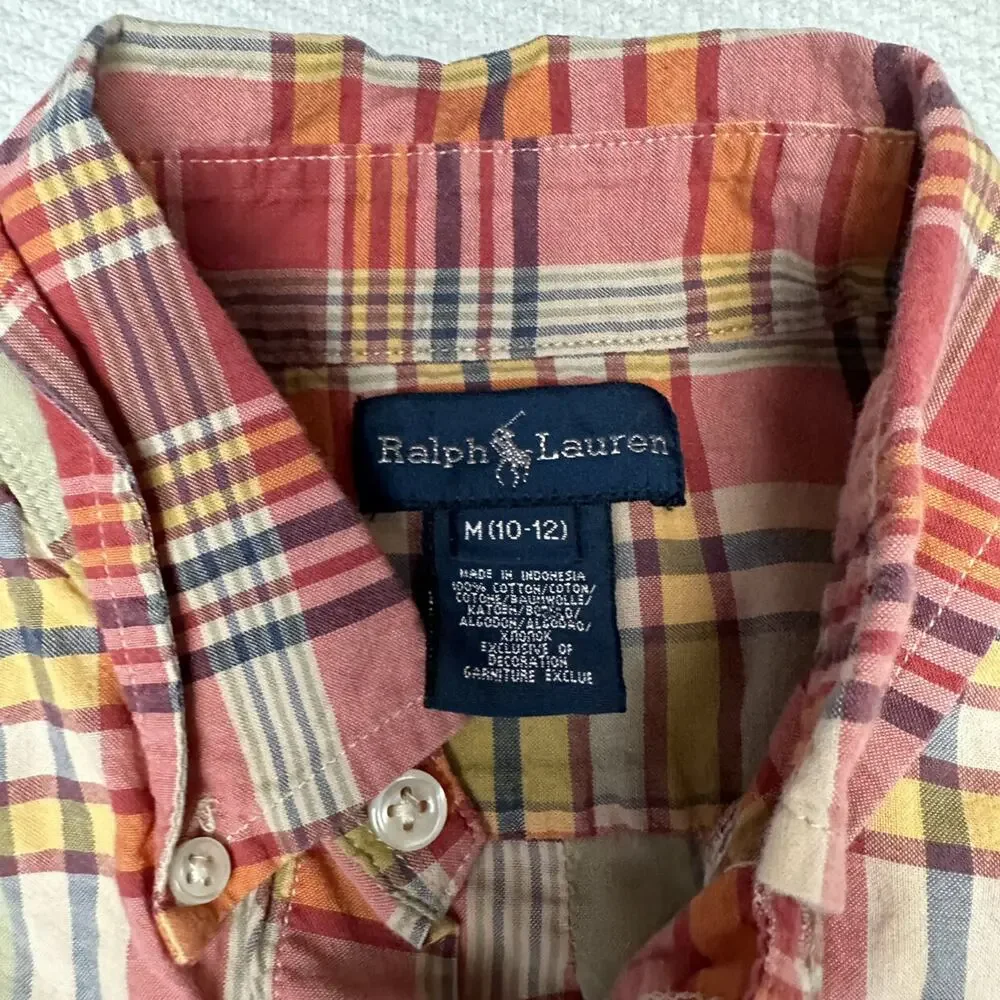 Ralph Lauren Plaid Button Down